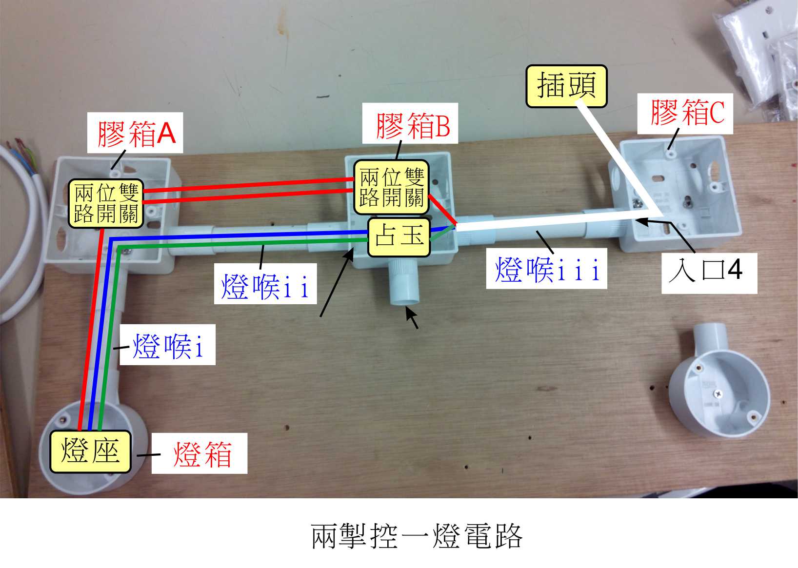 兩掣一燈